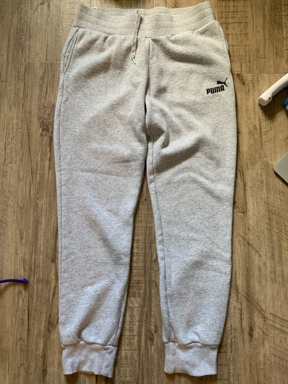 Grey Puma Unisex Sweatpants